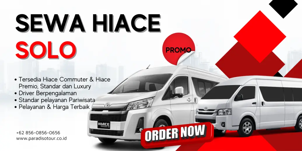 Sewa Hiace Solo dengan sopir