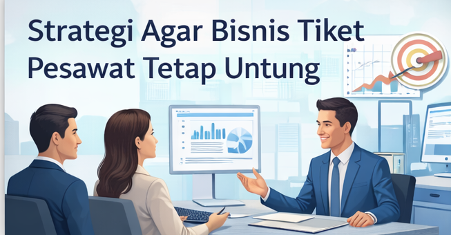 Bisnis Tiket Pesawat Online